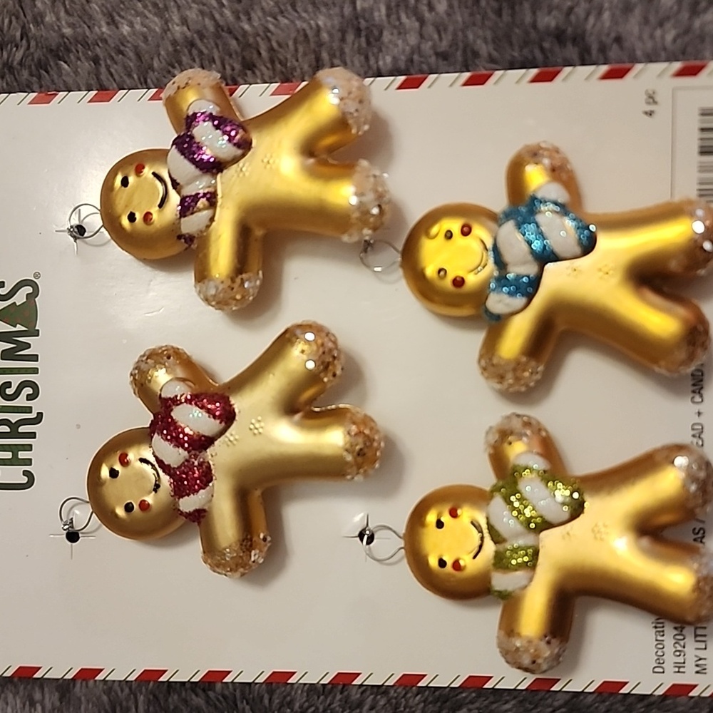 Gingerbread Ornaments Set - Picture 4 of 5